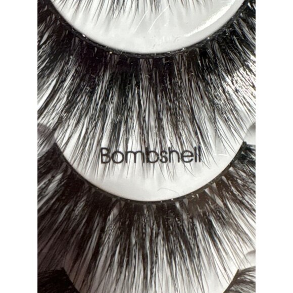 Kiss Lash Couture Triple Push-Up Collection 3D Volume Eyelashes Bombshell 4 Pair - Picture 4 of 7
